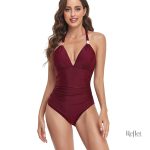 Maillot de bain vintage haute couture élégant et intemporel