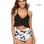 Maillot de bain rétro coloré pour l'été