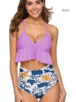 Costume de bain rétro au style intemporel