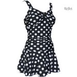 Bikini vintage à pois, parfait pour l'été et les vacances