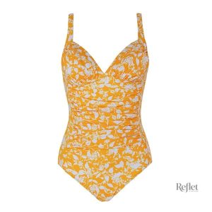 Maillot de bain rétro avec motifs élégants et design classique