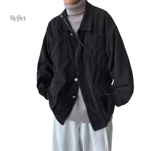 Manteau homme vintage élégant en tissu classique