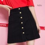 Bas chic années 70, mode mini jupe