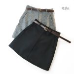 Mini jupe noire style années 60