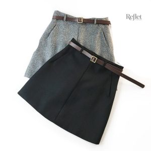 Mini jupe noire style années 60