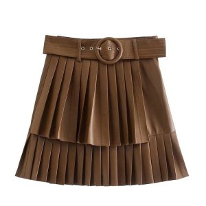 Mini jupe plissée inspirée des années 60