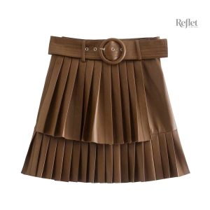 Jupe plissée rétro style années 60