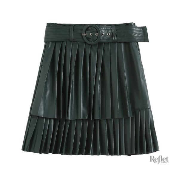 Style vintage avec cette jupe plissée des années 60