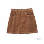 Jupe années 80 avec taille haute élégante