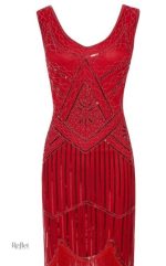 Robe années 30 avec détails subtils, charme vintage