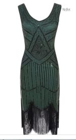 Design classique de robe années 30, chic et féminin