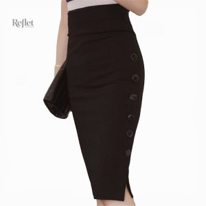Jupe cintrée rétro style années 50 pour un look vintage