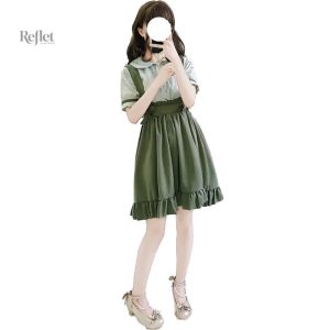 Jupe vintage 70's, féminine et tendance, motifs et éclat