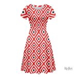 Robe boho chic inspirée des années 70