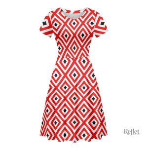 Robe boho chic inspirée des années 70