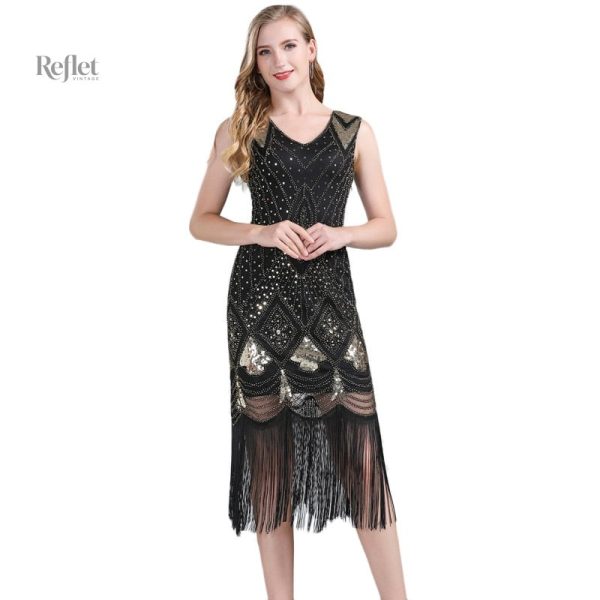 Robe femme style années 30 élégante et vintage