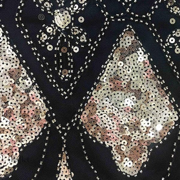 Détails de la robe femme inspirée des années 30