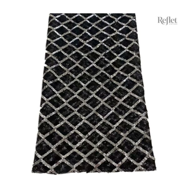 Jupe longue années 70, motif coloré et tendance