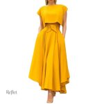 Jupe à pois années 70, charme rétro, style ludique