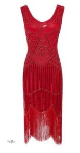 Robe classique des années 30, coupe chic