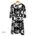 Robe vintage style année 70, élégance rétro