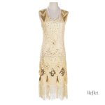 Robe vintage années 30 élégante et rétro