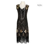 Robe années 30 en style classique et sophistiqué