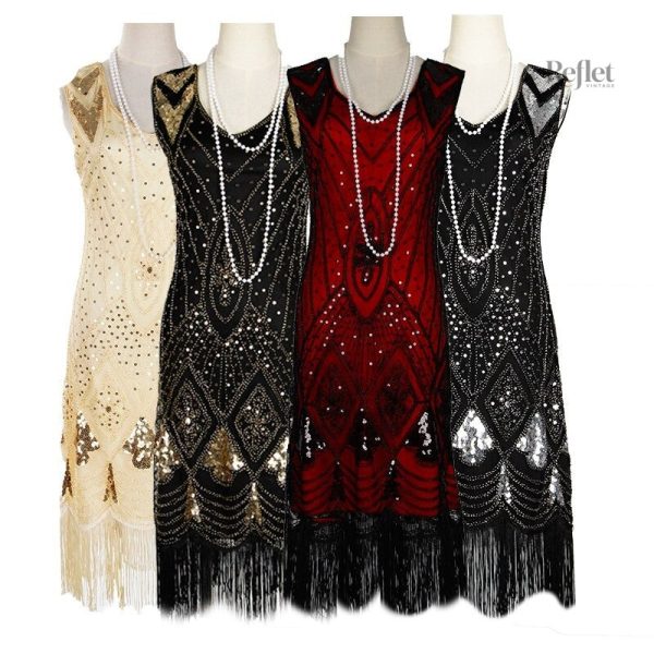 Robe d'époque années 30, silhouette flattering