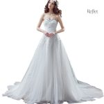 Robe de mariée princesse blanche élégante et romantique
