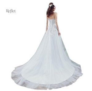 Modèle de robe de mariée princesse pour un look féerique