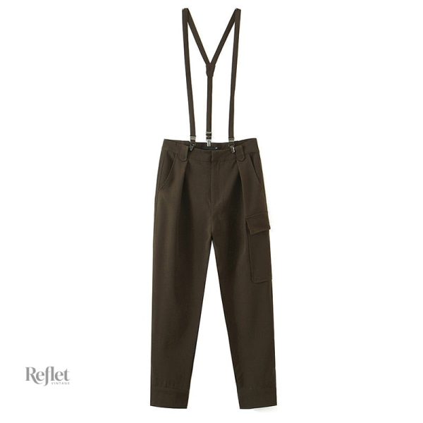 pantalon-a-bretelle-homme-vintage-1 Pantalon vintage à bretelles pour homme