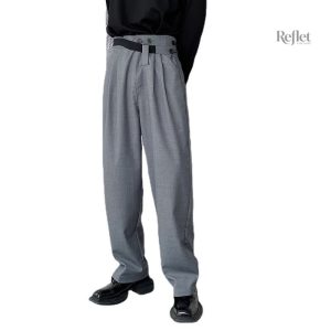 Pantalon à pince vintage homme grande taille