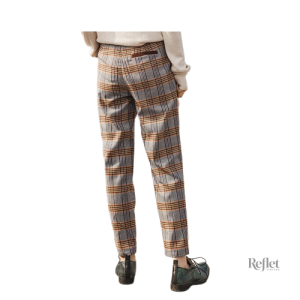 Pantalon vintage masculin avec coupe moderne