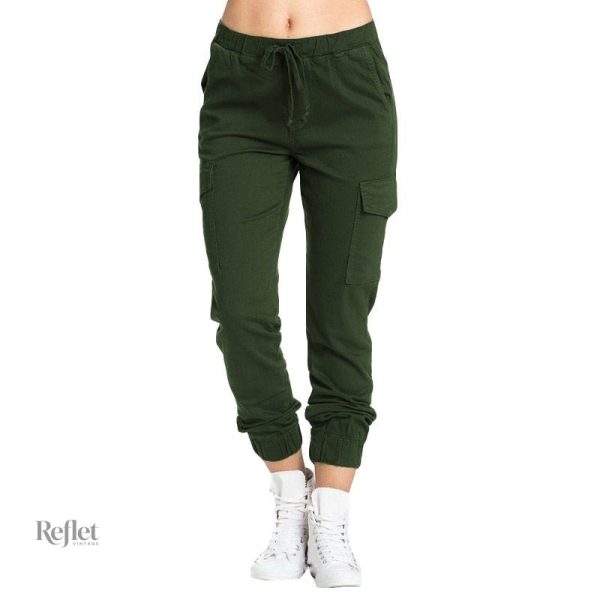 Vintage cargo pant pour femme, look tendance