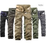 Pantalon Vintage Homme style cargo pratique
