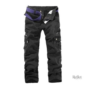 Pantalon cargo homme en look vintage