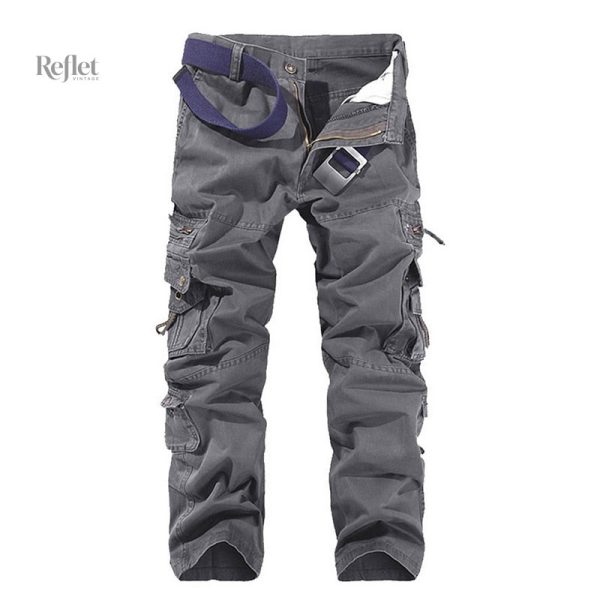 Pantalon homme tendance cargo vintage