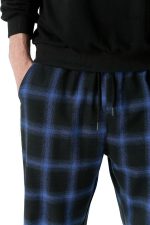 Pantalon homme à motifs plaids vintage