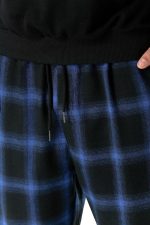 Pantalon rétro à carreaux pour homme