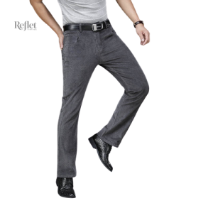 Pantalon homme style vintage, conçu pour le confort