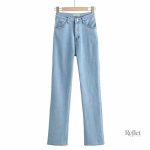 Pantalon jeans vintage pour femme