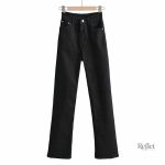 Jeans vintage femme avec coupe décontractée