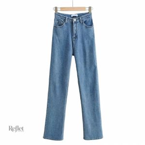 Jeans femme au look intemporel et vintage