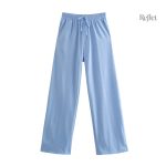 Pantalon large vintage femme