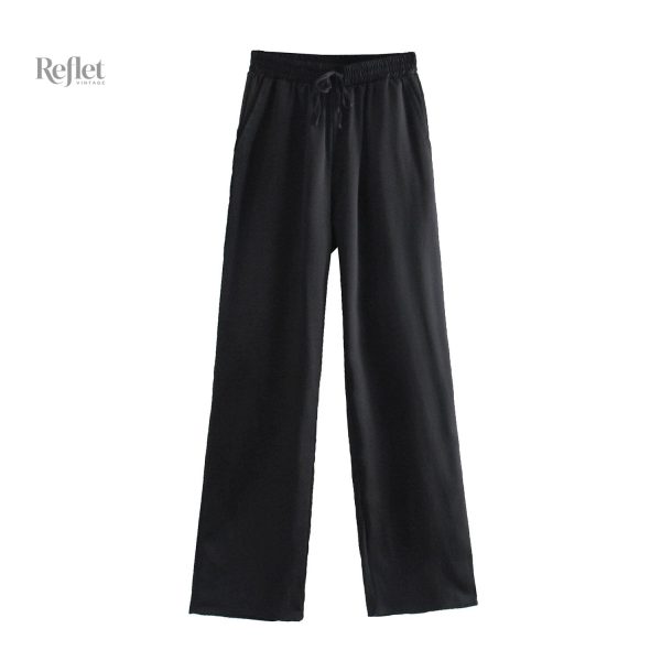Pantalon ample style rétro pour femmes