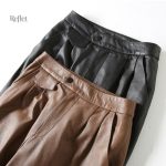 Pantalon femme avec coupe moderne rétro