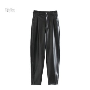 Pantalon femme noir, look rétro chic pour toutes occasions
