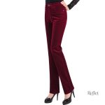 Pantalon vintage pour femme au style rétro