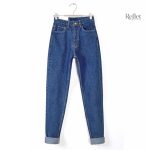 Pantalon femme style rétro avec ceinture accentuée