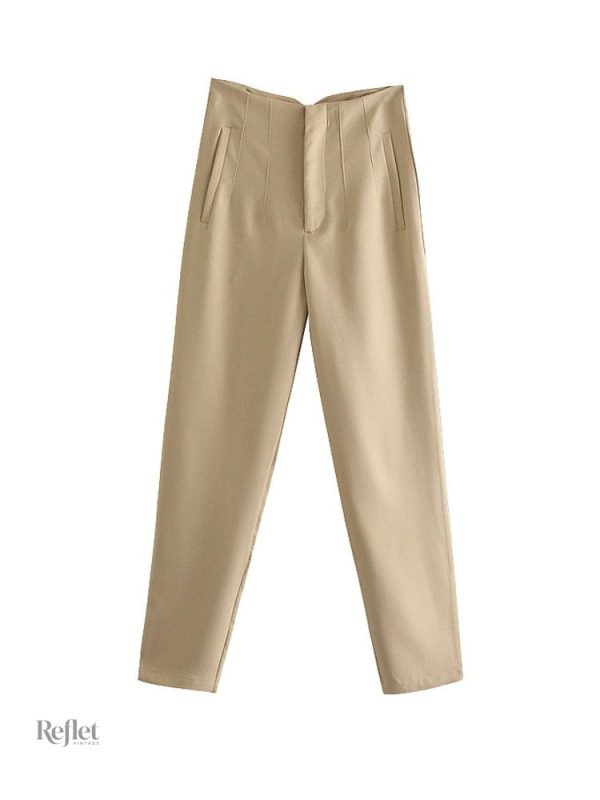 Pantalon féminin années 60, inspiration vintage
